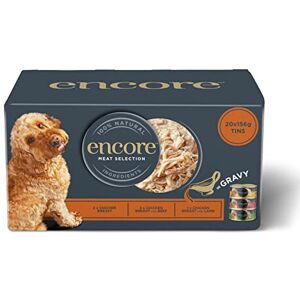 Encore 100% Natural Wet Dog Food, Grain Free, Multipack Meat Selection in 156g ( Encore 100% Natural Wet Dog Food, Grain Free, Multipack Meat Selection in 156g (