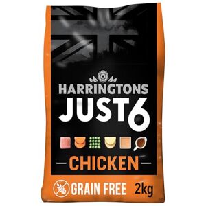 Harringtons Just 6 Chicken & Veg Complete Grain Free Dry Dog Food With Added Tas Harringtons Just 6 Chicken & Veg Complete Grain Free Dry Dog Food With Added Tas