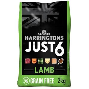 Harringtons Just 6 Lamb & Veg Complete Grain Free Dry Dog Food With Added Tasty Harringtons Just 6 Lamb & Veg Complete Grain Free Dry Dog Food With Added Tasty