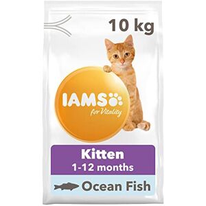 IAMS Complete Dry Cat Food for Kittens with Ocean Fish 10 kg IAMS Complete Dry Cat Food for Kittens with Ocean Fish 10 kg