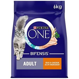 Unbranded Purina ONE Adult Dry Cat Food Rich in Chicken 6kg, Packaging may vary Unbranded Purina ONE Adult Dry Cat Food Rich in Chicken 6kg, Packaging may vary