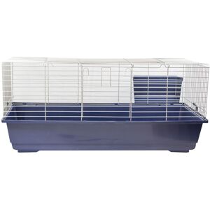 KCT Dark Blue Single Level Indoor Pet Animal Run Cage - 100cm KCT Dark Blue Single Level Indoor Pet Animal Run Cage - 100cm