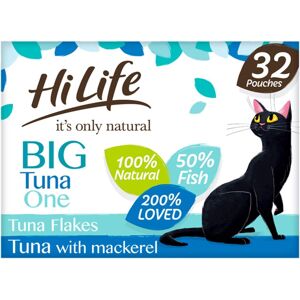 HiLife it's only natural Complete Wet Cat Food The Big Tuna One in Jelly 100% HiLife it's only natural Complete Wet Cat Food The Big Tuna One in Jelly 100%