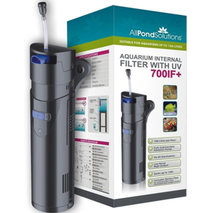 AllPondSolutions 700L/H Aquarium Internal Filter with 9w UV 700IF+ AllPondSolutions 700L/H Aquarium Internal Filter with 9w UV 700IF+