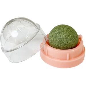 SKESRJTOP (Pink) Natural Catnip Cat Wall Stick-on Ball Toy Scratchers Treats Healthy Natur SKESRJTOP (Pink) Natural Catnip Cat Wall Stick-on Ball Toy Scratchers Treats Healthy Natur