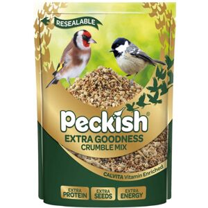 Peckish 60051405 Extra Goodness Crumble Mix 1kg, Natural Peckish 60051405 Extra Goodness Crumble Mix 1kg, Natural