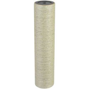 (8 x 35 cm) vidaXL Cat Scratching Post Beige Kitten Scratch Pole Stand Tree Mult (8 x 35 cm) vidaXL Cat Scratching Post Beige Kitten Scratch Pole Stand Tree Mult