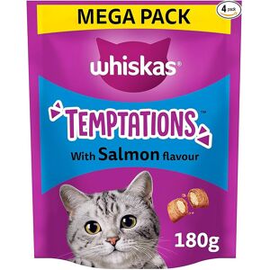 WHISKAS Temptations Tasty Crunchy Treats for Adult Cats Small Bite Size Snacks w WHISKAS Temptations Tasty Crunchy Treats for Adult Cats Small Bite Size Snacks w