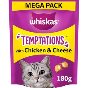 WHISKAS Temptations Tasty Crunchy Treats Adult Cats Small Bite Size Snacks a Del WHISKAS Temptations Tasty Crunchy Treats Adult Cats Small Bite Size Snacks a Del