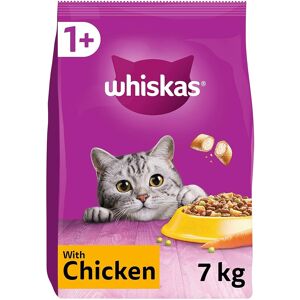 Whiskas 1+ Adult Chicken, Adult Dry Cat Food , 7 kg ( Pack of 1) Whiskas 1+ Adult Chicken, Adult Dry Cat Food , 7 kg ( Pack of 1)