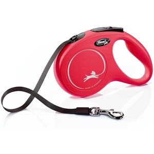 Flexi New Classic Retractable Dog Leash (Tape) 16 ft Medium Red Flexi New Classic Retractable Dog Leash (Tape) 16 ft Medium Red
