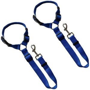 YOHOU Headrest Dog Car Seat Belt 2 Pack Adjustable Durable Headrest Seat Belt Pet Dog YOHOU Headrest Dog Car Seat Belt 2 Pack Adjustable Durable Headrest Seat Belt Pet Dog