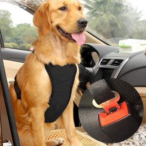 YOHOU Dog Safety Harness With Seat Belt For Most Cars, Car Seat Belt Travel Vest Light YOHOU Dog Safety Harness With Seat Belt For Most Cars, Car Seat Belt Travel Vest Light