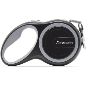 AllPetSolutions Retractable Dog Lead - Grey 3M AllPetSolutions Retractable Dog Lead - Grey 3M