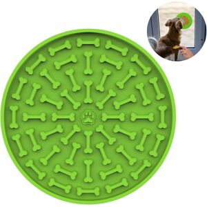 Cadbury Dog Slow Dispensing Treater Mat Dog Lick Pad Peanut Butter Lick Mat-Green Cadbury Dog Slow Dispensing Treater Mat Dog Lick Pad Peanut Butter Lick Mat-Green
