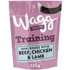 Wagg Training Beef, Chicken & Lamb Dog Treats 125g (Pack of 7) - Oven Baked Wagg Training Beef, Chicken & Lamb Dog Treats 125g (Pack of 7) - Oven Baked