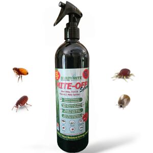 MULTI-MITE MITE OFF 500ML Flea Spray & ALL Mites Killer Home Safe MULTI-MITE MITE OFF 500ML Flea Spray & ALL Mites Killer Home Safe