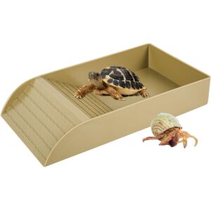 JETHMA Tortoise Water Dish, Tortoise Bath Dish, Anti Slip Reptile Pool Bowl with Ramp, JETHMA Tortoise Water Dish, Tortoise Bath Dish, Anti Slip Reptile Pool Bowl with Ramp,