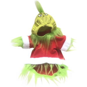 DINAMR (XL) Grinch The Christmas Pet Dog Costume Winter Warm Coat Comfortable Hoodie Gi DINAMR (XL) Grinch The Christmas Pet Dog Costume Winter Warm Coat Comfortable Hoodie Gi