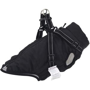 (black, xl) vidaXL Dog Coat with Harness Waterproof Reflective Dog Winter Coat D (black, xl) vidaXL Dog Coat with Harness Waterproof Reflective Dog Winter Coat D