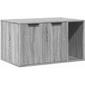 (grey sonoma, 80 x 50 x 45 cm) vidaXL Cat Litter Box Enclosure Hidden Cat House (grey sonoma, 80 x 50 x 45 cm) vidaXL Cat Litter Box Enclosure Hidden Cat House