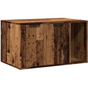 (old wood, 80 x 50 x 45 cm) vidaXL Cat Litter Box Enclosure Hidden Cat House Cat (old wood, 80 x 50 x 45 cm) vidaXL Cat Litter Box Enclosure Hidden Cat House Cat