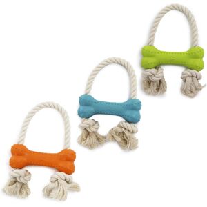 Ancol Made From Rice Bone Dog Toy Helps Strengthen Dogs Teeth Assorted Ancol Made From Rice Bone Dog Toy Helps Strengthen Dogs Teeth Assorted