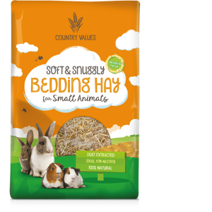 Burgess Country Values Soft and Snuggly Bedding Hay Small Animals 1kg x 2 Burgess Country Values Soft and Snuggly Bedding Hay Small Animals 1kg x 2