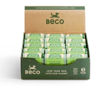 Beco Dog Poo Bags Single Rolls Unscented 30x15 Packs Beco Dog Poo Bags Single Rolls Unscented 30x15 Packs