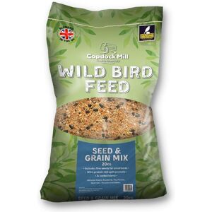 Copdock Mill Wild Bird Seed & Grain Mix 20kg Bag All Year-Round High-Energy Copdock Mill Wild Bird Seed & Grain Mix 20kg Bag All Year-Round High-Energy