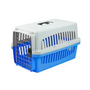 (Medium Blue) KCT Portable Plastic Pet Carrier Cat Dog Puppy Cages Crates Transp (Medium Blue) KCT Portable Plastic Pet Carrier Cat Dog Puppy Cages Crates Transp