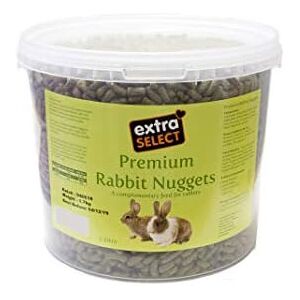 Extra Select Store Extra Select Premium Extruded Nuggets Rabbit Feed Tub, 5 Litre Extra Select Store Extra Select Premium Extruded Nuggets Rabbit Feed Tub, 5 Litre