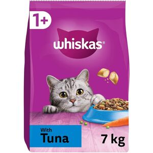 Whiskas 1+ Tuna 7kg Bag, Adult Cat Dry Food - Pack may vary Whiskas 1+ Tuna 7kg Bag, Adult Cat Dry Food - Pack may vary