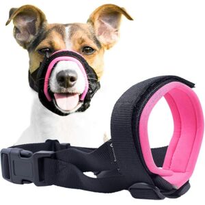 Unbranded (S, Pink) Gentle Muzzle Guard for Dogs - Prevents Biting and Unwanted Chewing Sa Unbranded (S, Pink) Gentle Muzzle Guard for Dogs - Prevents Biting and Unwanted Chewing Sa