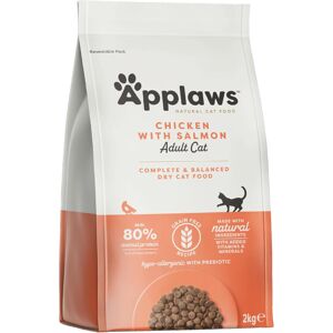 Applaws Complete and Grain Free Dry Adult Cat Food, Chicken with Salmon, 2kg (Pa Applaws Complete and Grain Free Dry Adult Cat Food, Chicken with Salmon, 2kg (Pa