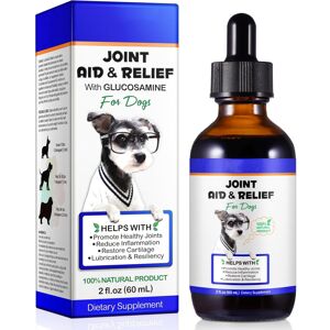 Vetzyme (2 fl oz) Joint & Hip Supplement with Glucosamine for Dogs, Joint Aid Liquid Dro Vetzyme (2 fl oz) Joint & Hip Supplement with Glucosamine for Dogs, Joint Aid Liquid Dro