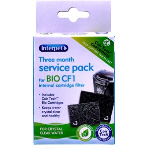 Interpet CF1 Internal Filter Cartridge - 3 Month Service Kit Interpet CF1 Internal Filter Cartridge - 3 Month Service Kit