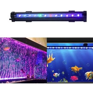 GreenZech (US Plug, 35.5cm) Aquarium Multicolor Tank Fish LED Lights Underwater Waterproof GreenZech (US Plug, 35.5cm) Aquarium Multicolor Tank Fish LED Lights Underwater Waterproof