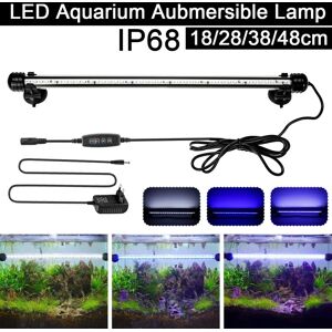 GreenZech (EU Plug, 28CM) Submersible LED Aquarium Light,Tank Light with Timer Dimming Fun GreenZech (EU Plug, 28CM) Submersible LED Aquarium Light,Tank Light with Timer Dimming Fun