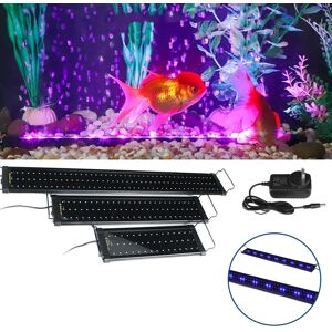 GreenZech (UK Plug, 60CM) 12V 25W 129 LEDs Aquarium Light 30-90cm Lighting Full Spectrum F GreenZech (UK Plug, 60CM) 12V 25W 129 LEDs Aquarium Light 30-90cm Lighting Full Spectrum F