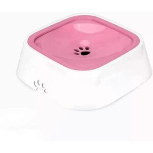 Sosenfer (Pink, One size) No-Spill Dog Water Bowl Splash-Proof Design for Clean Floors Sosenfer (Pink, One size) No-Spill Dog Water Bowl Splash-Proof Design for Clean Floors