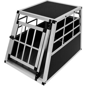 MonsterShop Pet Cage Car Crate Dog Transport Aluminium Cat Puppy Carrier Small MonsterShop Pet Cage Car Crate Dog Transport Aluminium Cat Puppy Carrier Small