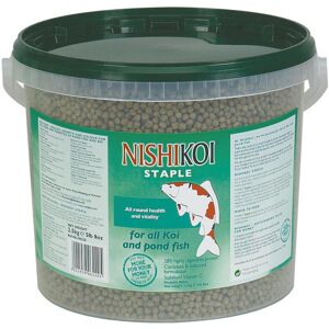 Nishikoi Staple Complete Food for Koi and Pond Fish - Medium Pellets - 2.5kg Nishikoi Staple Complete Food for Koi and Pond Fish - Medium Pellets - 2.5kg