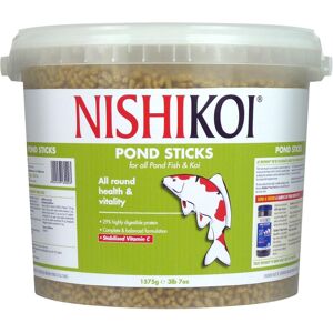 Nishikoi Pond Sticks Complete Food for Koi and Pond Fish - 1575g Nishikoi Pond Sticks Complete Food for Koi and Pond Fish - 1575g