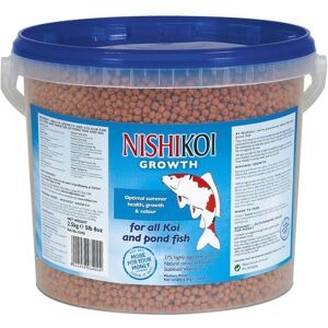 Nishikoi Growth Complete Food for Koi and Pond Fish - Medium Pellets - 2.5kg Nishikoi Growth Complete Food for Koi and Pond Fish - Medium Pellets - 2.5kg