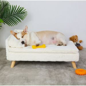 Bingopaw Luxury Cat Bed Stool Dog Sofa Couch Bed Rubber Wood Legs Bingopaw Luxury Cat Bed Stool Dog Sofa Couch Bed Rubber Wood Legs