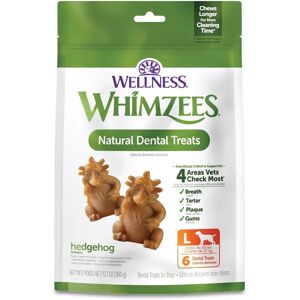 WHIMZEES Natural Dental Dog Treats, Hedgehog Large WHIMZEES Natural Dental Dog Treats, Hedgehog Large