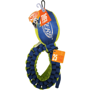 Nerf Dog Nylon Squeak Vortex Chain Tug Interactive Dog Toy Nerf Dog Nylon Squeak Vortex Chain Tug Interactive Dog Toy