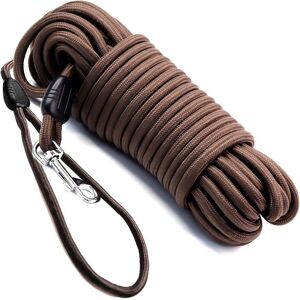 Unbranded (brown, 10M) 5M 10M 15M Dog Training Leashes Long Lead with Padded Foam Handle f Unbranded (brown, 10M) 5M 10M 15M Dog Training Leashes Long Lead with Padded Foam Handle f