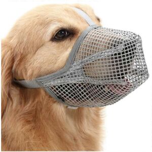 Unbranded (gray s) Breathable Anti-Biting Chewing Licking Pet Muzzle Dog Muzzle Anti-lick Unbranded (gray s) Breathable Anti-Biting Chewing Licking Pet Muzzle Dog Muzzle Anti-lick
